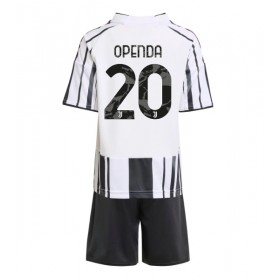 Dětské fotbalový komplet Juventus Lois Openda #20 Domácí košile 2025-26 Krátkým Rukávem